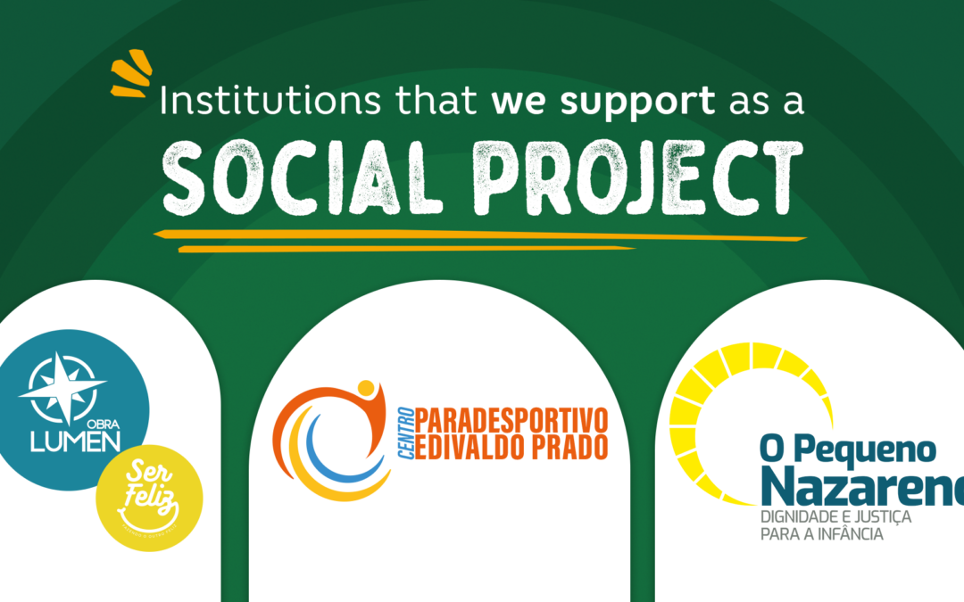 Institutions that we support as a Social Project