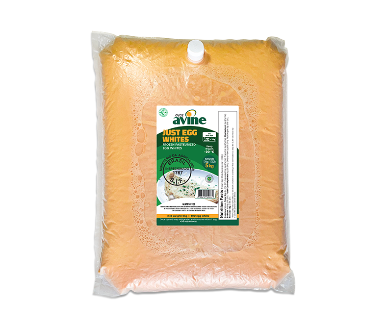 Just Egg Whites Pasteurized Egg White 5KG Plastic Bag