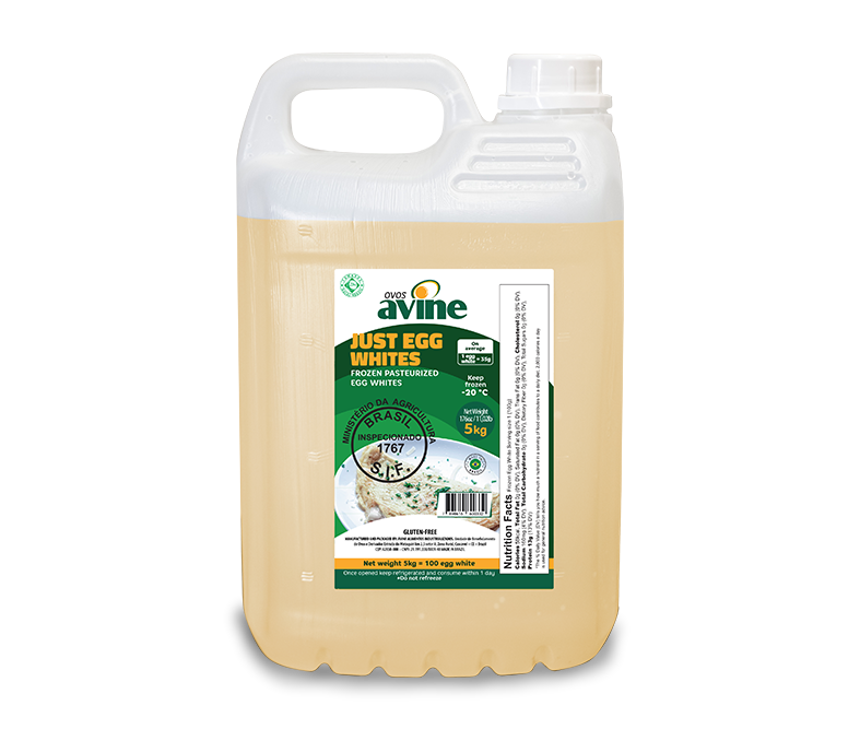 Just Egg Whites Pasteurized Egg White 5KG Plastic Gallon
